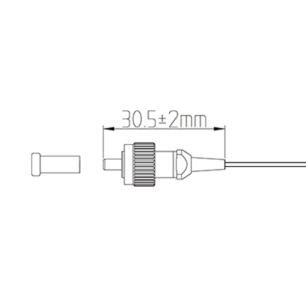 0.9mm FC Connector Length