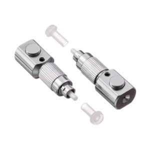 FC/UPC Metal Bare Fiber Adapter Round Type