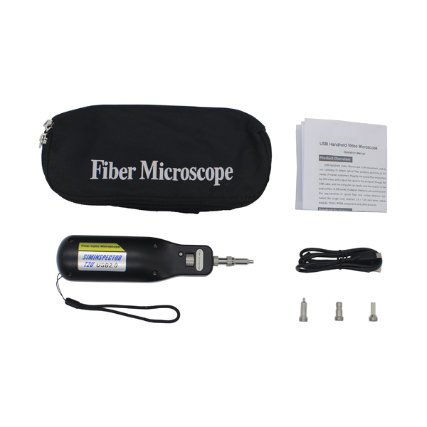 T2U Fiber Optic Microscope Probe - Standard Accessories